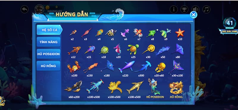 Bắn cá Sumvip: Săn cá thả ga, rinh xu thưởng cực đã 3 Thủ tục săn cá đổi thưởng tại Sum Vip